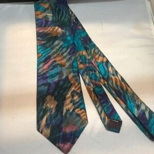 #1496 VTG DON LOPER OF BEVERLY HILLS MEN'S NECKTIE 5 in X 4 in